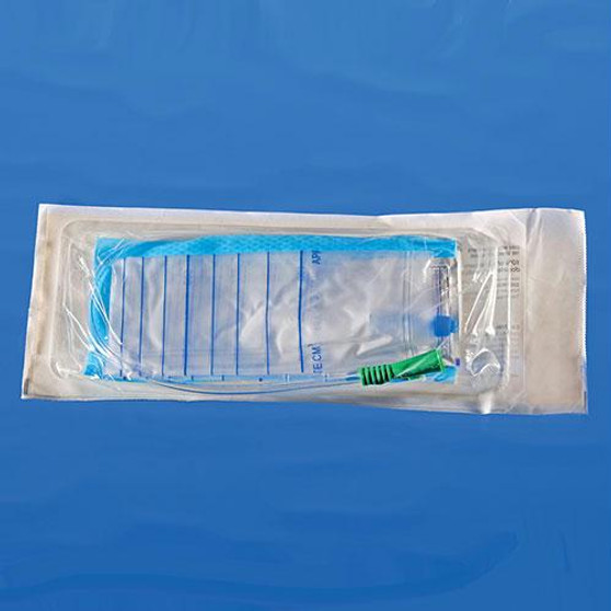 Male 14 French U-shaped Catheter And Insertion Kit
