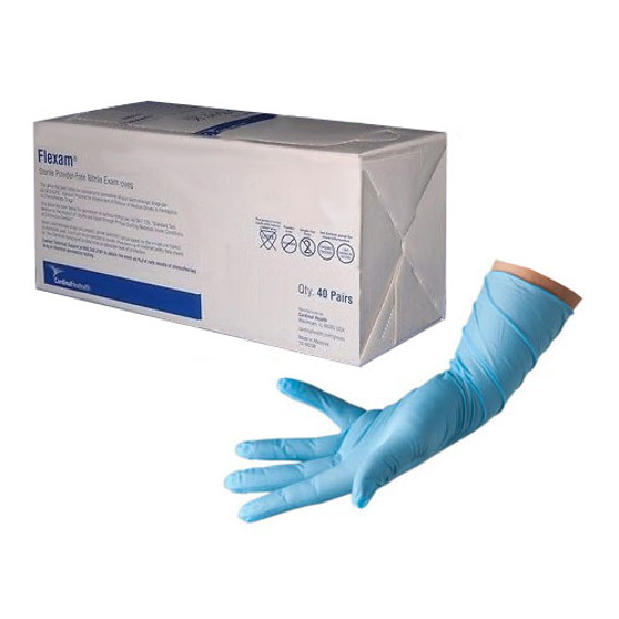 Cardinal Health Sterile (singles), Powder-free. Nitrile Exam Glove, Medium