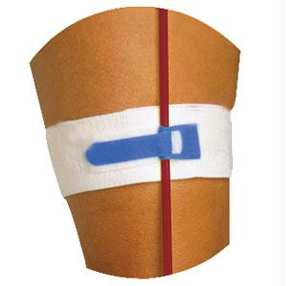 Foley Catheter Leg Band With Velcro Locking Tab, 2" Wide - 606