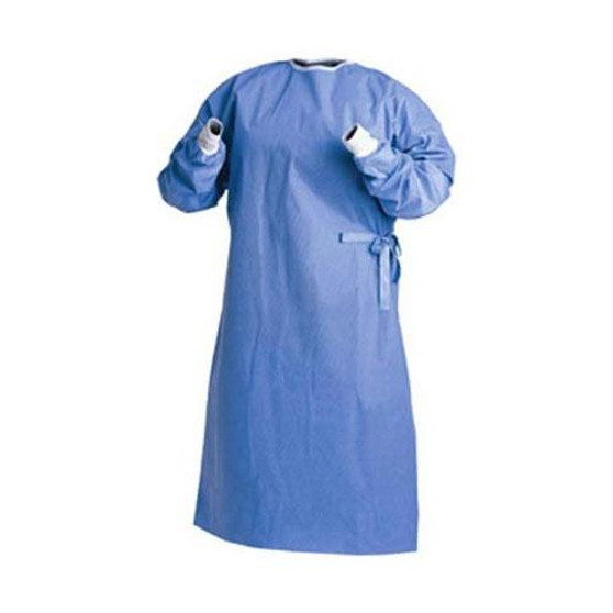 Fabric-reinforced Sterile-back Surgical Gown, X- Large, Disposable