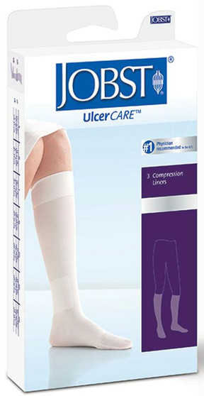 Ulcercare Compression Liners, Medium, White