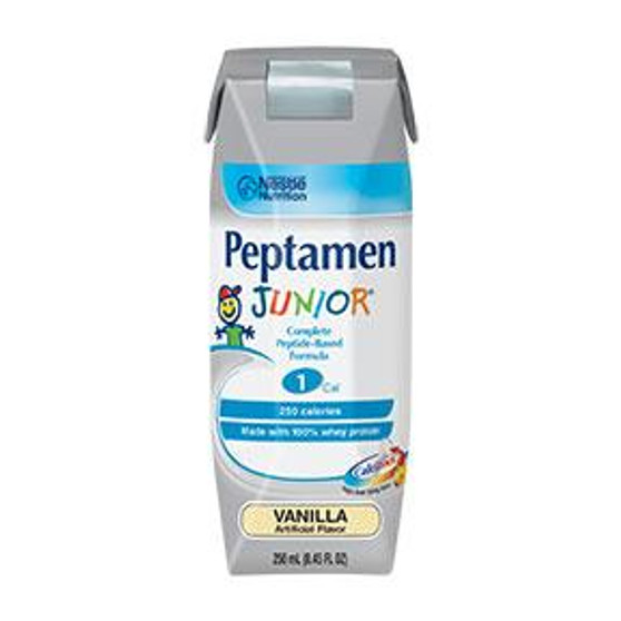 Peptamen Junior Complete Elemental Nutrition Vanilla Flavor Liquid 8 Oz. Can