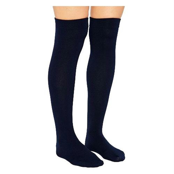 Ambition Knee-high, 30-40, Regular, Navy, Size 3