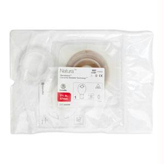 Natura Urostomy Post-operative Kit 2-1/4" Stomahesive Cut-to-fit Barrier, Transparent With Accuseal Tap, Sterile