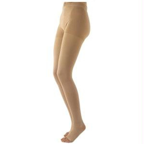 503p Natural Rubber Pantyhose, 30-40mmhg, Unisex, Size M4, Beige