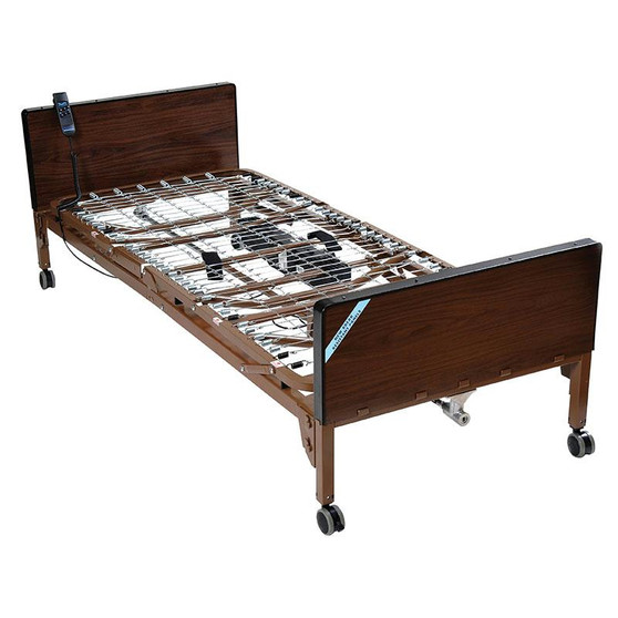 Delta Ultra Light Semi-electric Bed With Half Rails