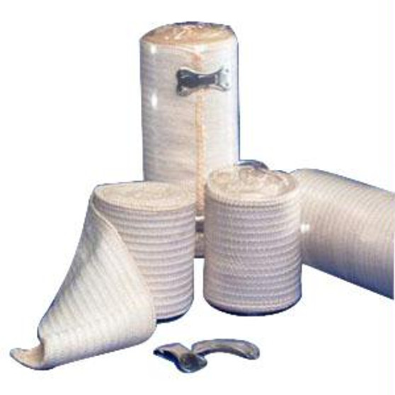 Curity Non-sterile Elastic Bandage With Removable Clips 4" X 5 Yds.