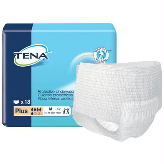 Tena Extra Absorbency Protective Underwear Medium 34" - 44"