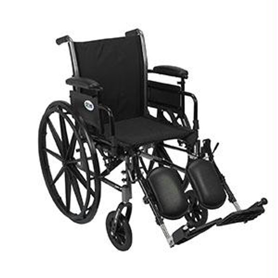 Cruiser Iii Light Weight Wheelchair With Flip Back Removable Desk Arms And Elevating Leg Rest