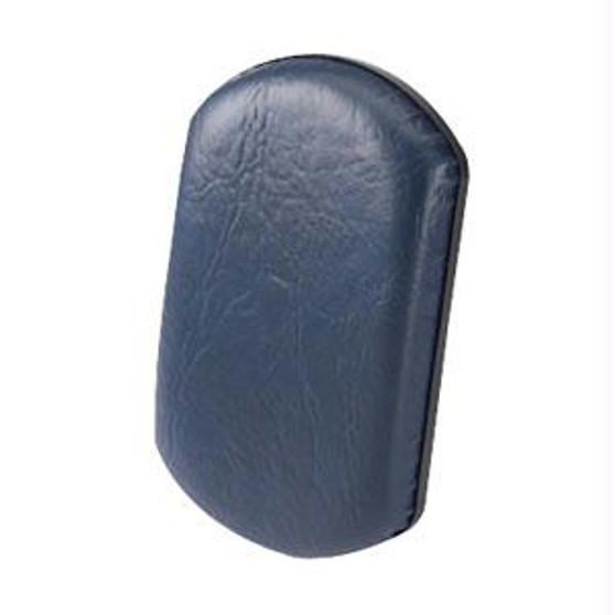 Legrest Calf Pad With Hardware For 16" - 22" Tracer Wheelchair, Midnight Blue Vinyl Upholstery