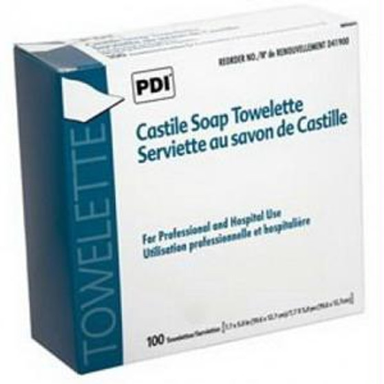 Castile Soap Towelettes  100/box