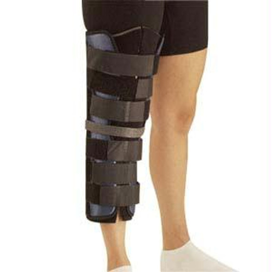 Tietex Tri-panel Knee Immobilizer, Universal, 19", 12" - 24" Circumference