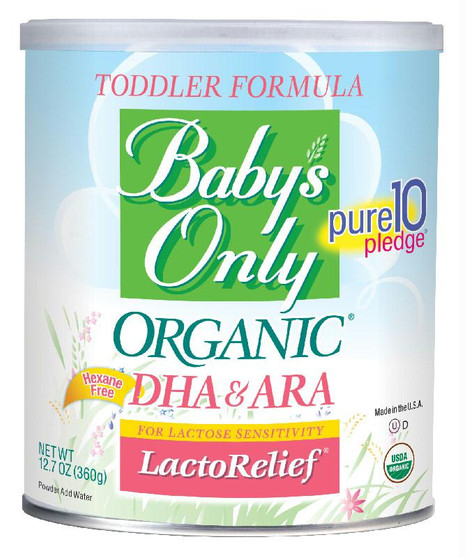 Baby's Only Organic Lactorelief Toddler, 12.7 Oz.