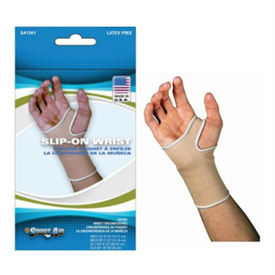 Sportaid Wrist Brace Slip-on, Beige, Medium