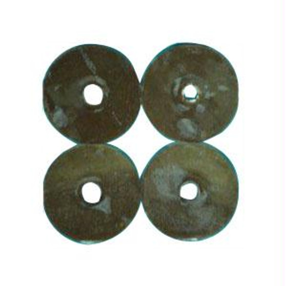 Atlantic Karaya Gum Washers, 1" Id, 2" Od