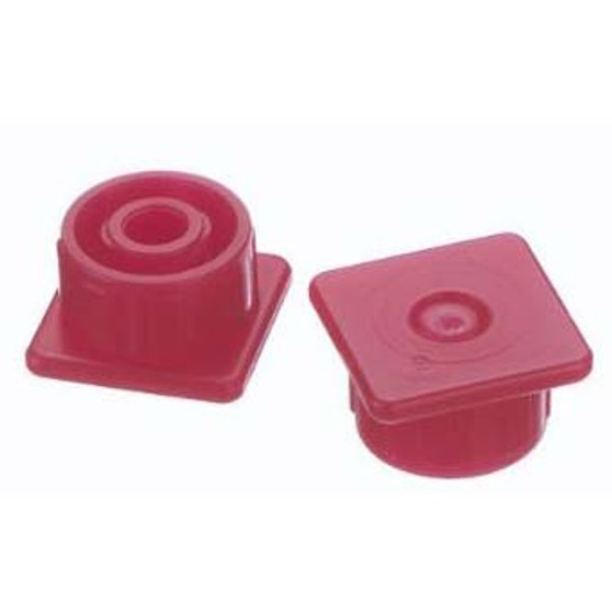 Multi-ad Luer Lock Syringe Cap, Red