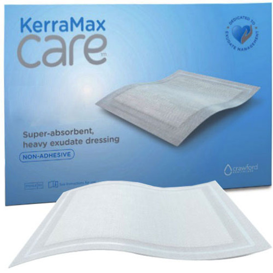 Kerramax Care Super Absorbent Dressing, 4" X 4"