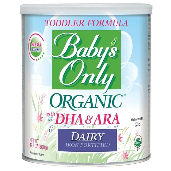 Baby's Only Organic Dairy Toddler Formula With Dha & Ara 12.7g