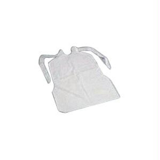 Disposable Plastic Bib With Bottom Packet 16" X 24"