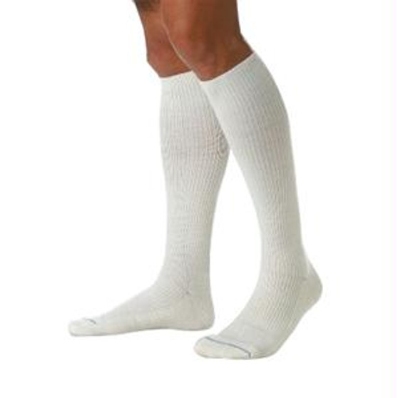 Activewear Knee, Clsd Toe, 30-40, Lrg, Cool White