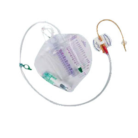 Surestep Advance Insertion Foley Tray 14fr Coude Latex Catheter