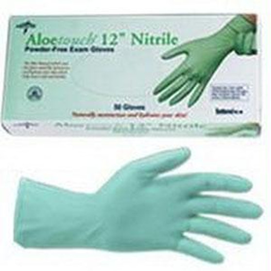 Aloetouch Ice Non-sterile Powder-free Nitrile Exam Glove Large