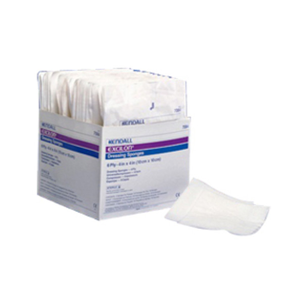 Curity Sterile Gauze Sponge, 4" X 4"