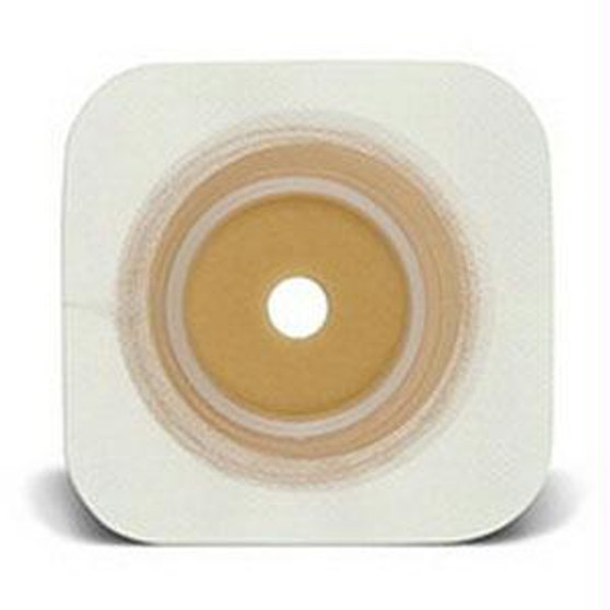 Sur-fit Natura Durahesive Cut-to-fit Skin Barrier 4-1/2" X 4-1/2", 1-1/2" Flange