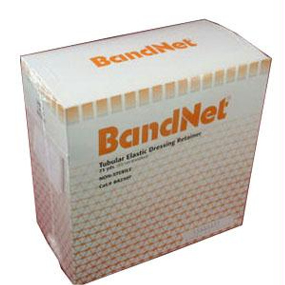 Bandnet Tubular Elastic Retainer, Size 8, 32-1/2" X 50 Yds. Stretched (for Adult Head, Chest, Abdomen And Axilla)