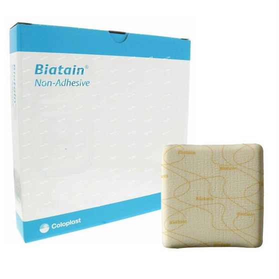 Biatain Non-adhesive Foam Dressing 6" X 6"