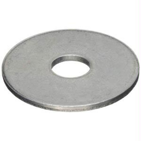 Zinc-plated External Lock Flat Washer 1/4" X 1/2" X 1/16"