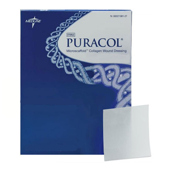 Puracol Plus Ag Collagen Dressing 2" X 2"