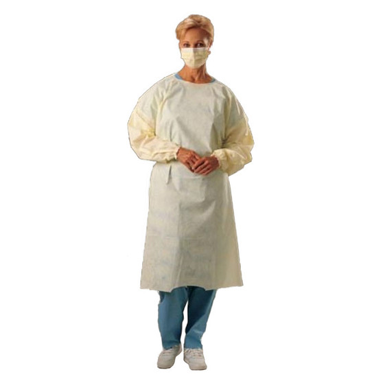 Halyard Health Control Cover Gown, Extra Large Size, Yellow