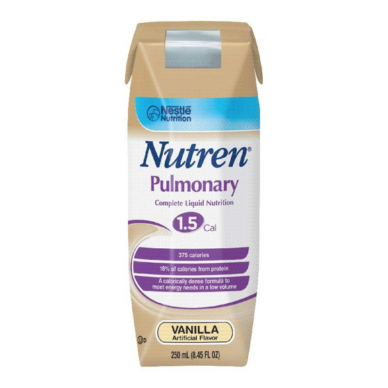 Nutren Pulmonary Complete Nutrition Vanilla Flavor 250ml Can