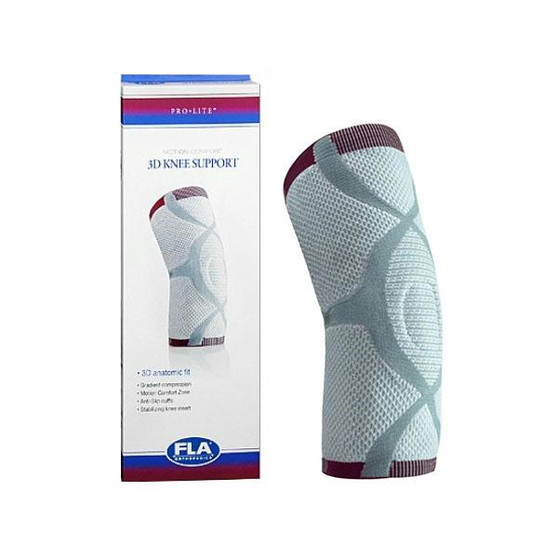 Pro-lite 3d Knee Support, White, 4x-large