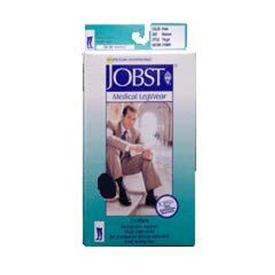 Jobst For Men Thigh High, 20-30 Mm,black,e-large