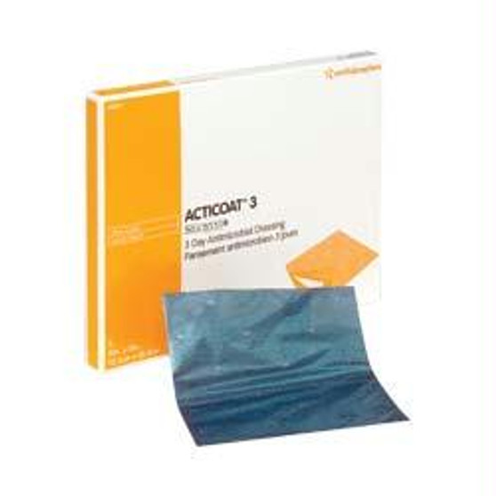 Acticoat Flex 3 Antimicrobial Barrier Dressing With Silcryst Nanocrystals 8" X 16"