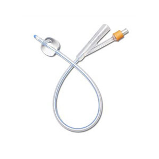 Selectsilicone 100% Silicone Foley Catheter, 2-way, 22 Fr, 10cc