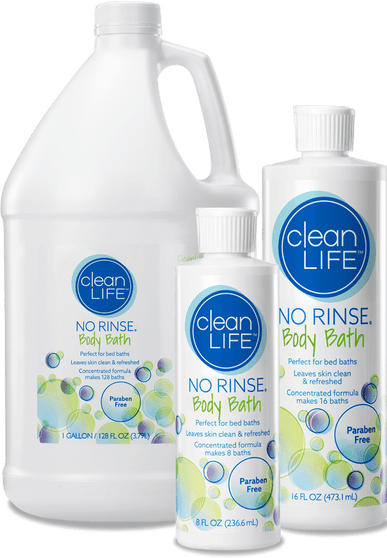 CleanLife No-Rinse Body Bath 16 oz