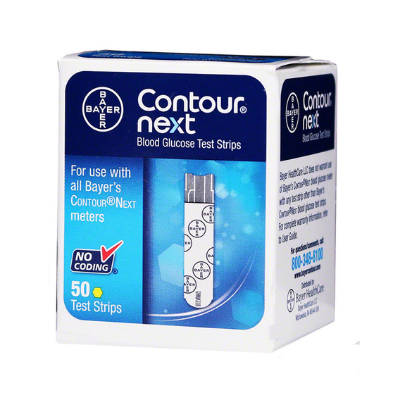 Ascensia Bayer Contour NEXT 100 Test Strips [+] Lancets For Glucose Care