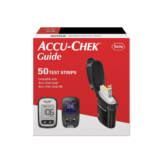 Accu-Chek Guide 100 Test Strips For Glucose Care