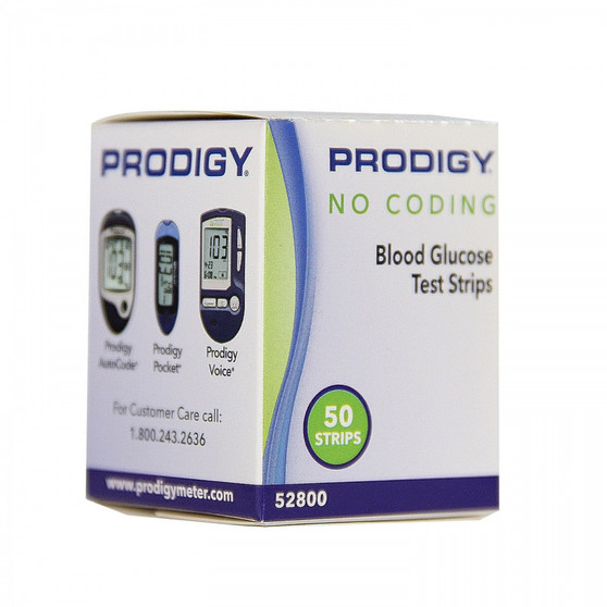 Prodigy Autocode Meter [+] Prodigy 200 Test Strips For Glucose Care