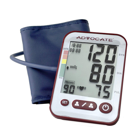 Advocate Arm Blood Pressure Monitor  with Large Cuff