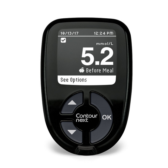 Bayer Contour Next Glucose Blood Glucose Meter Only W/O BOX