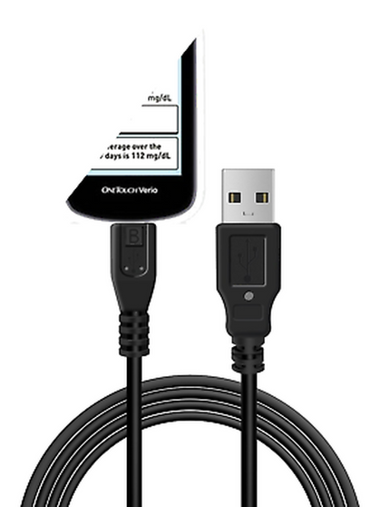 Lifescan Onetouch Verio Meter USB Cable Only