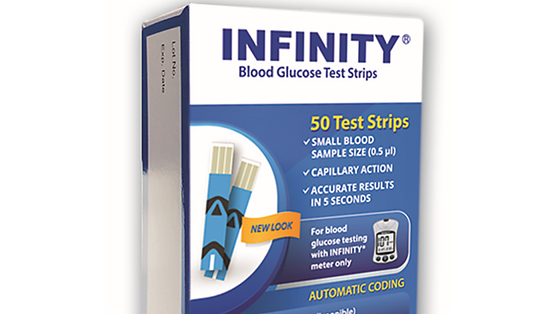 Infinity 50 Test Strips For Glucose Care