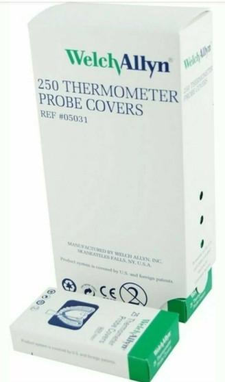Welch Allyn Thermometer Probe Cover SureTemp  250 Ct