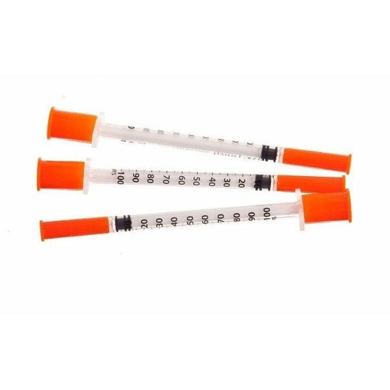 Clever Choice Comfort EZ Insulin Syringes 28G U-100 1/2 cc 1/2" 100/bx