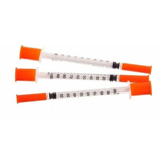 Clever Choice Comfort EZ Insulin Syringes 29G U-100 1/2 cc 1/2" 100/bx
