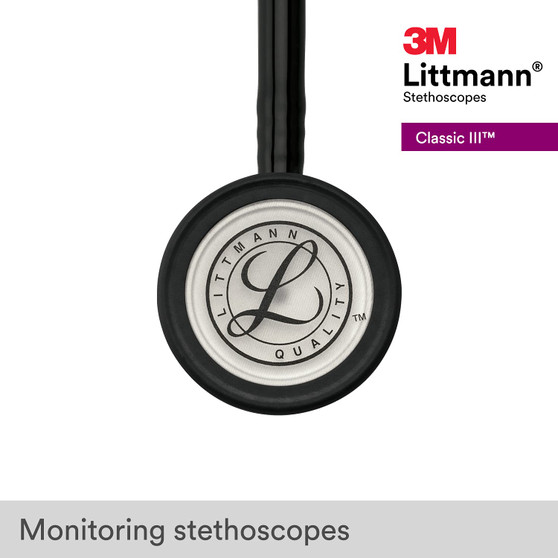 Littmann Classic III Stethoscope 27 - Black Tube